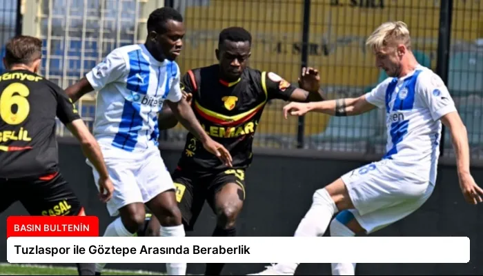 Tuzlaspor ile Göztepe Arasında Beraberlik