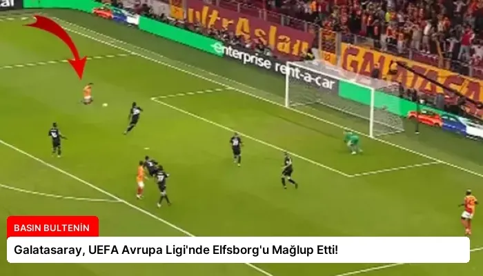 Galatasaray, UEFA Avrupa Ligi’nde Elfsborg’u Mağlup Etti!
