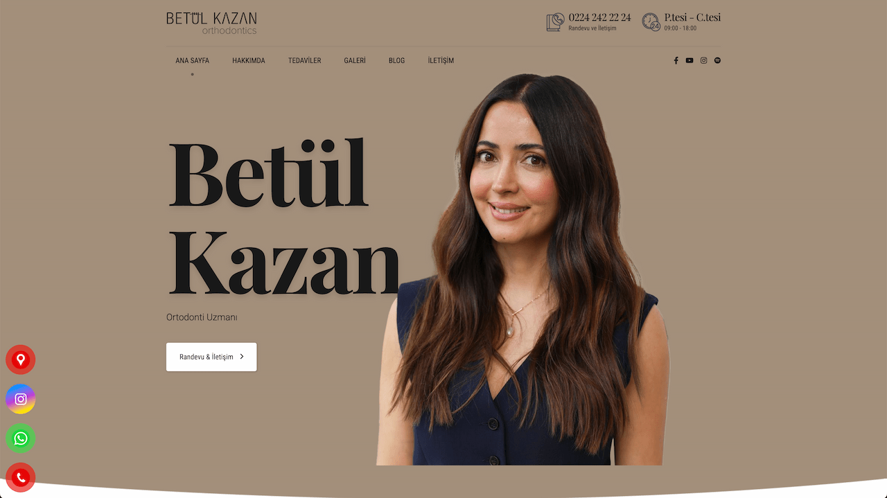 Bursa’da Güler Yüzlü ve Uzman Bir Ortodontist: Uzm. Dt. Betül Kazan ile Sağlıklı ve Estetik Gülüşler