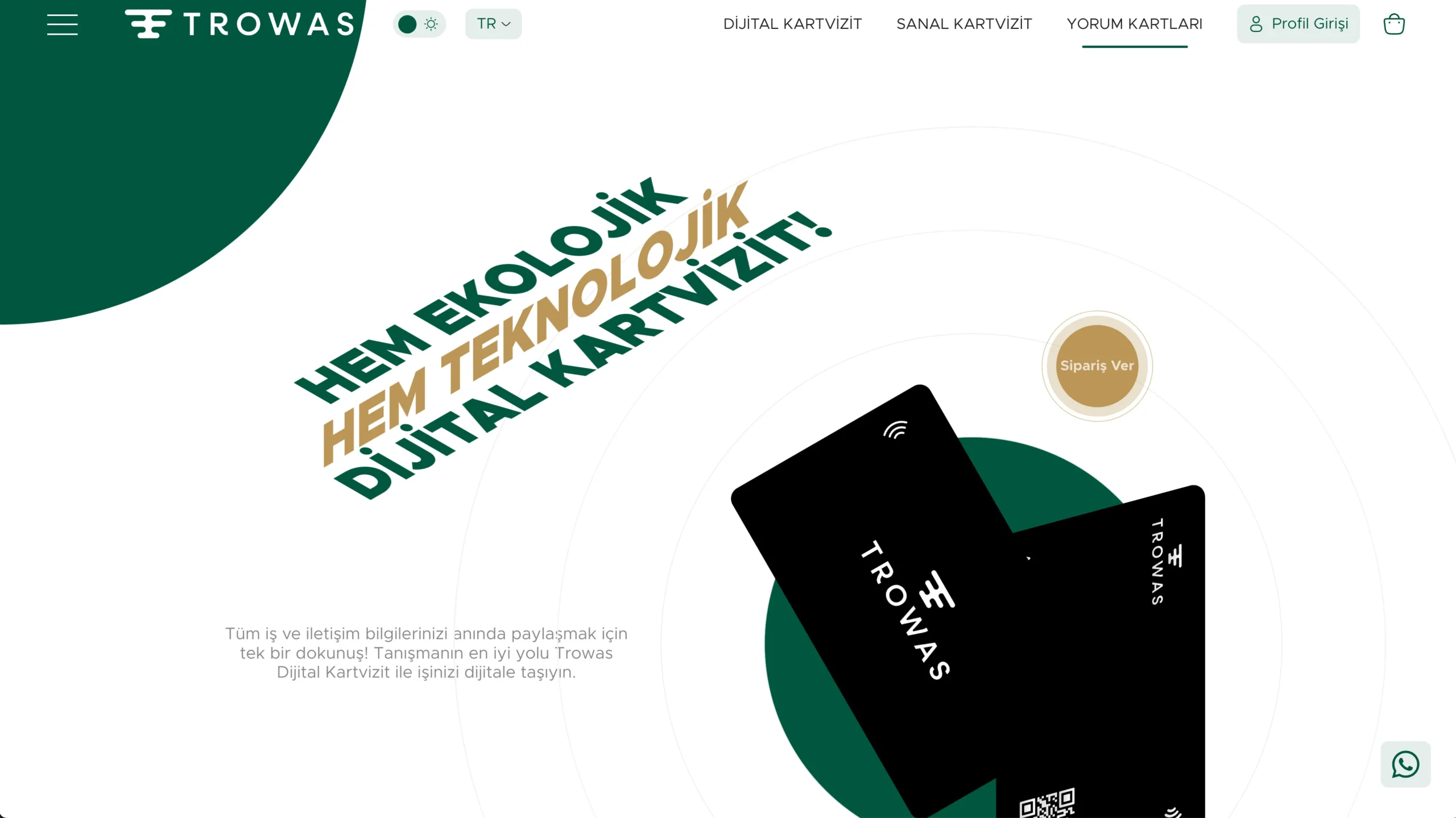 Trowas ile Dijital Kartvizit Çözümleri: İş Dünyasında Yenilikçi ve Kalıcı İzlenim Yaratın