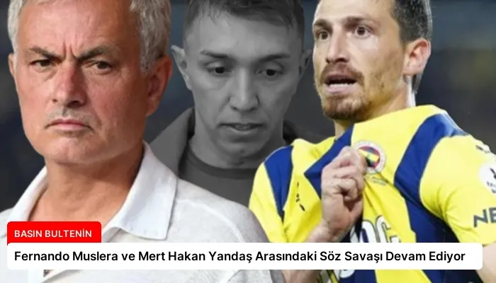 Fernando Muslera ve Mert Hakan Yandaş Arasındaki Söz Savaşı Devam Ediyor