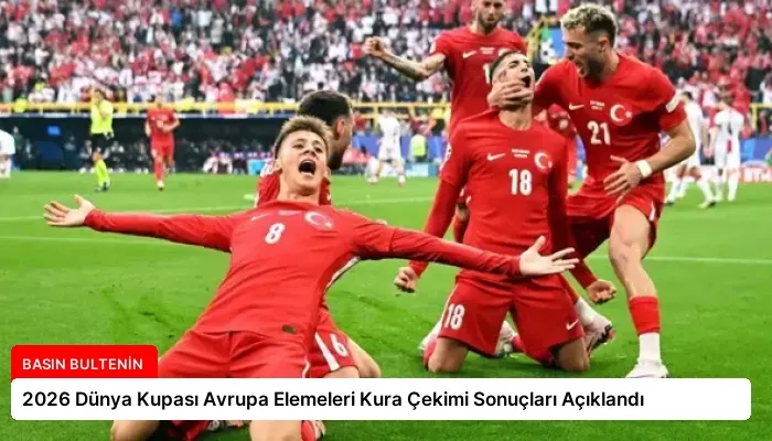 2026 Dünya Kupası Avrupa Elemeleri Kura Çekimi Sonuçları Açıklandı