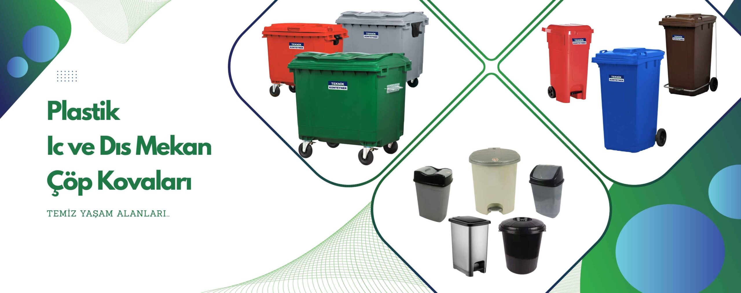 Şehir Temizliğinin Temel Taşı: Çöp Konteyneri Çözümleri