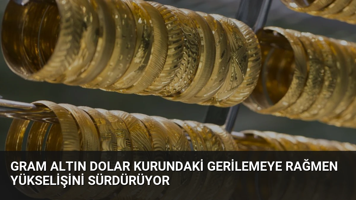 Gram Altın Dolar Kurundaki Gerilemeye Rağmen Yükselişini Sürdürüyor