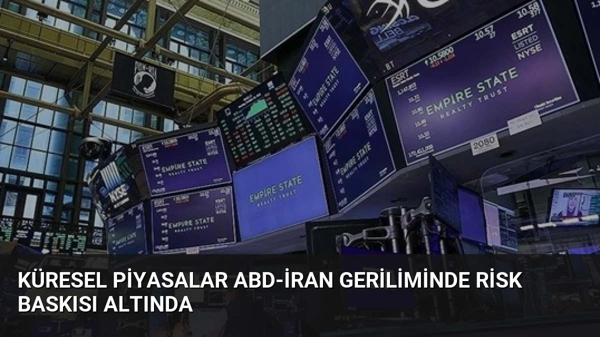 Küresel Piyasalar ABD-İran Geriliminde Risk Baskısı Altında