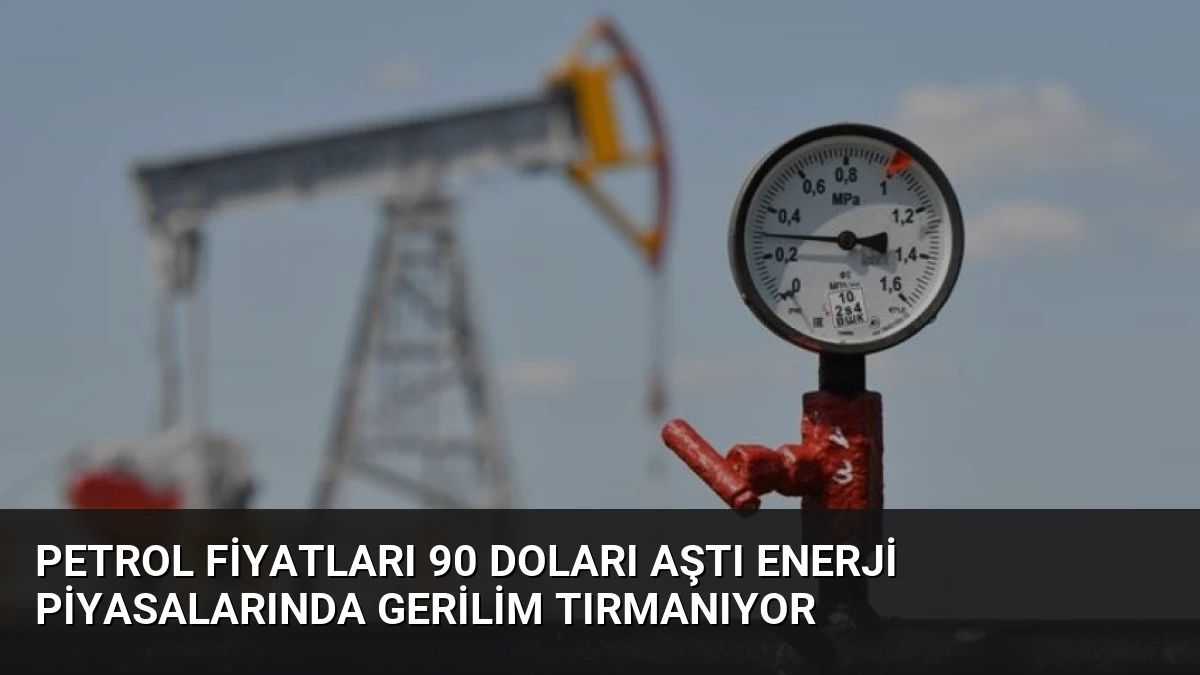 Petrol Fiyatları 90 Doları Aştı Enerji Piyasalarında Gerilim Tırmanıyor